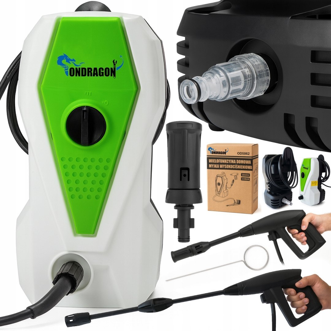 Tlaková myčka 2000W 230bar OD5062 ONDRAGON