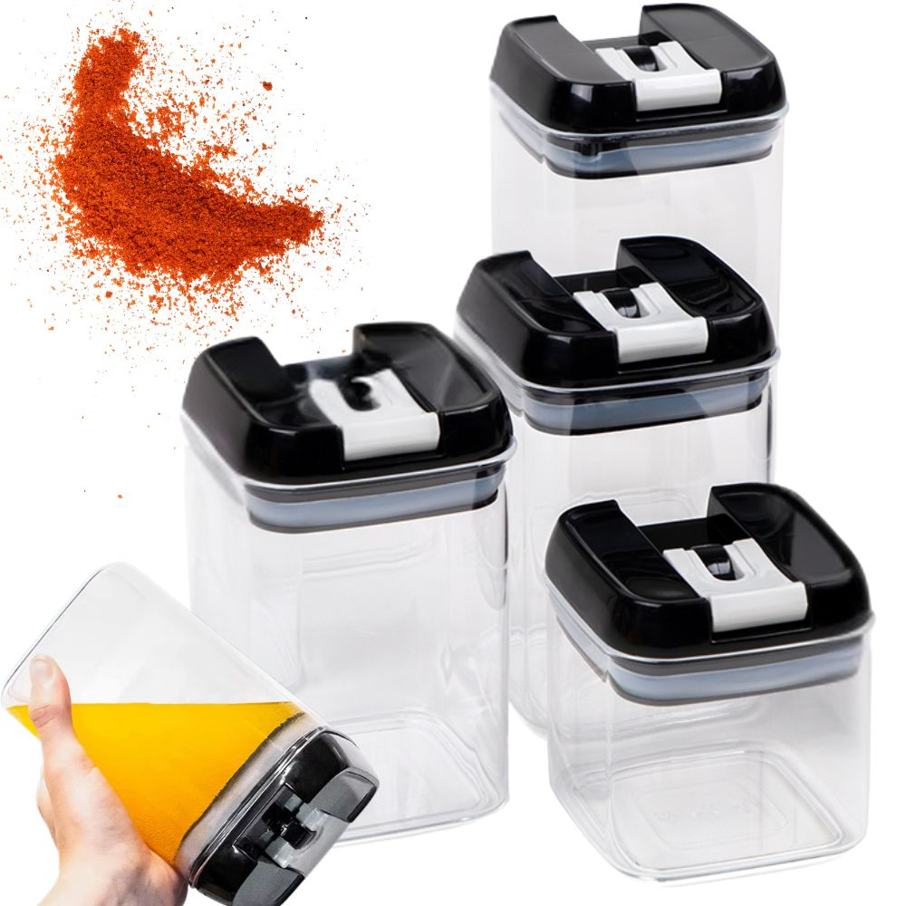 Dózy na potraviny 4ks 07392 JIPOS