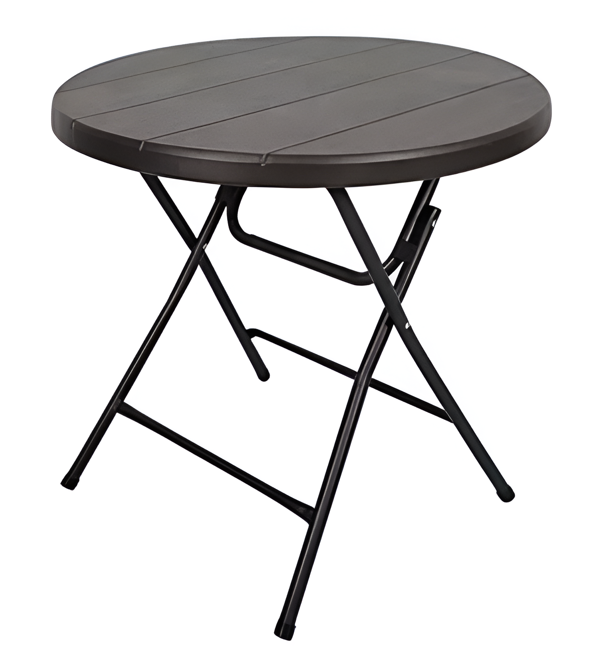 TENTino Kavárenský stolek nízký 80 cm - IMITACE DŘEVA