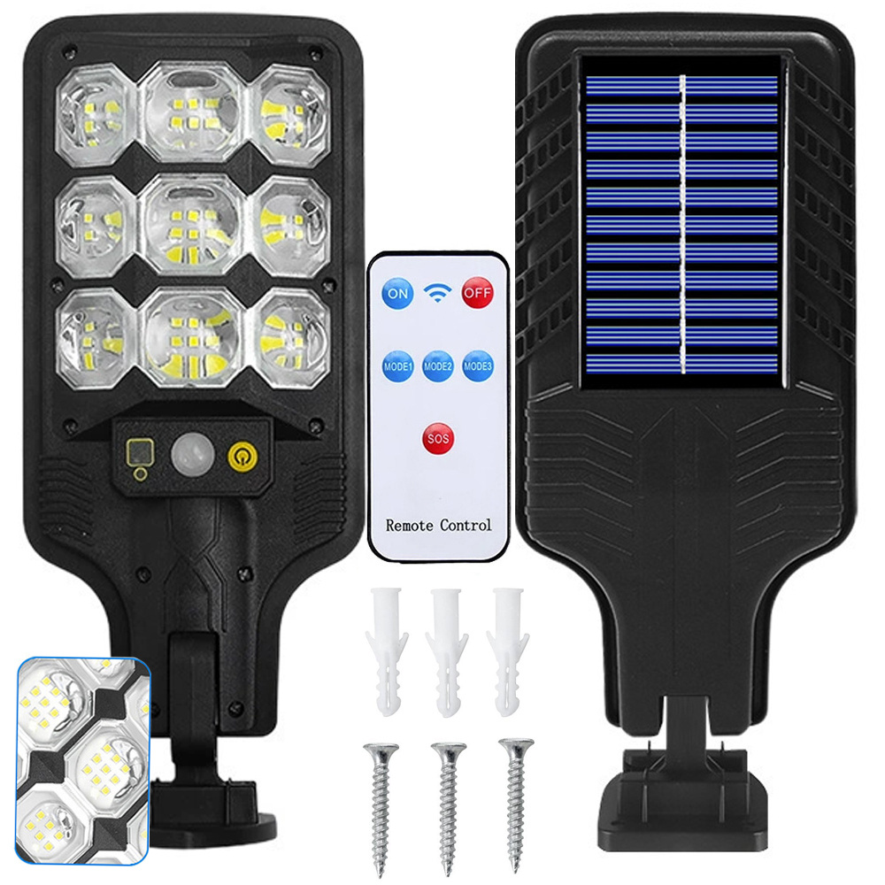 Solární LED lampa se senzorem pohybu a soumraku 12372 JIPOS