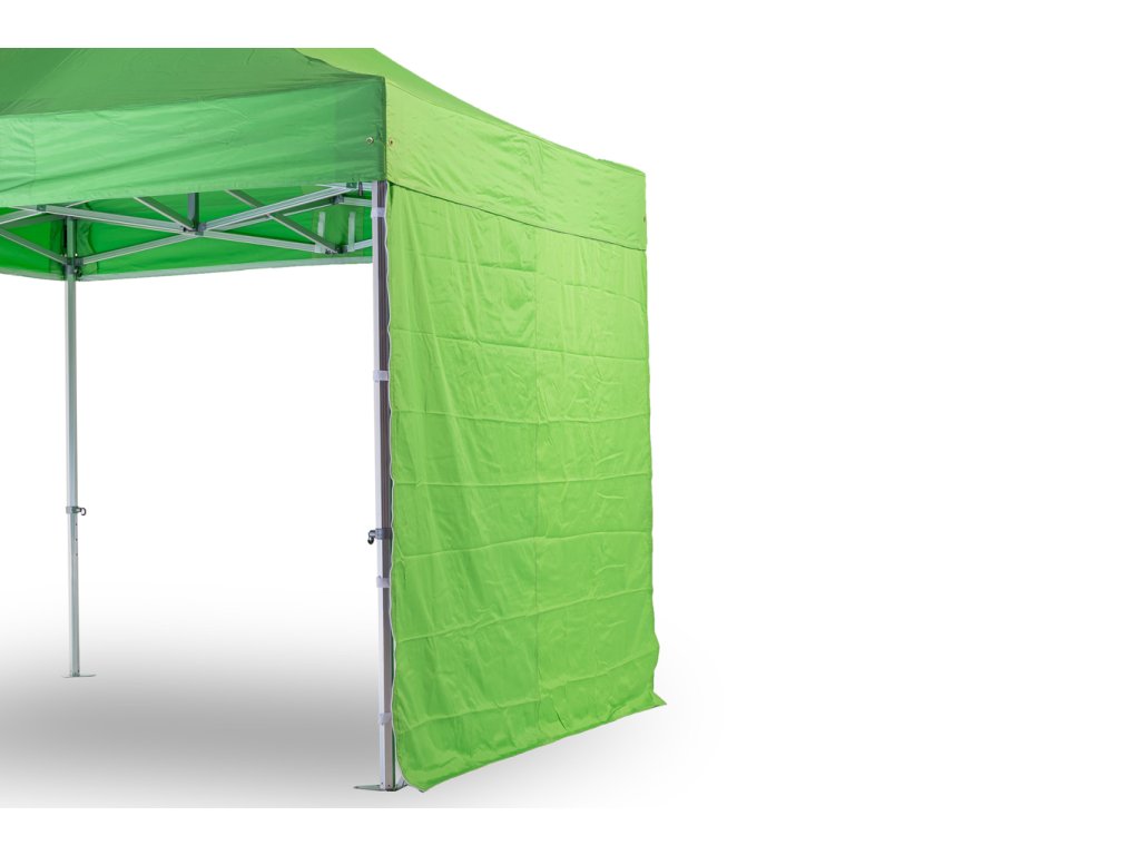 TENTino BOČNÍ PLACHTA 450 gsm - 6 m na 3x6 m Barva opláštění: 13A - SVĚTLE ZELENÁ