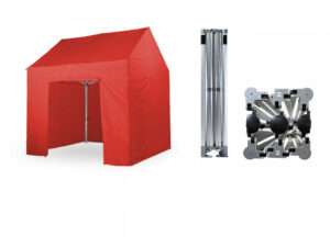 Nůžkový párty stan 3x3 m TENTino GABLED EXTREME Barva opláštění: 5A - ŠEDÁ