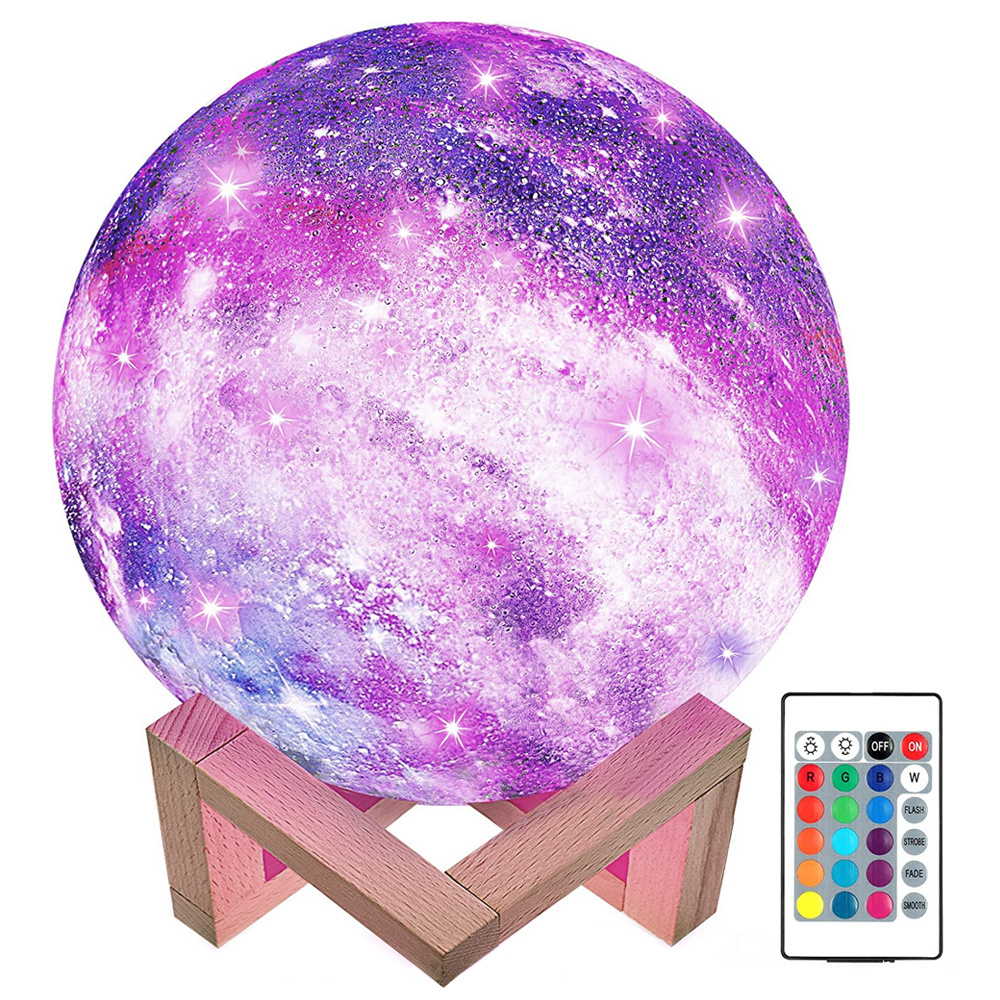Jipos Tools Noční světlo 3D koule RGB 15844 JIPOS
