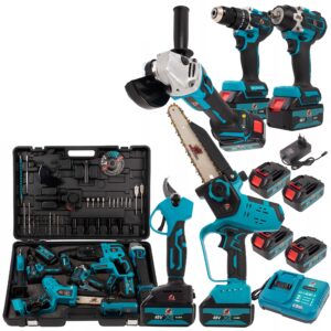 Jipos Tools Sada aku nářadí 3x48V 5v1 + příslušenství BT25611 BULLTECH