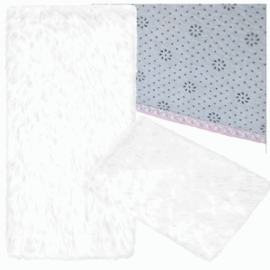 Jipos Tools Plyšový koberec 120x80cm bílý R0636 JIPOS