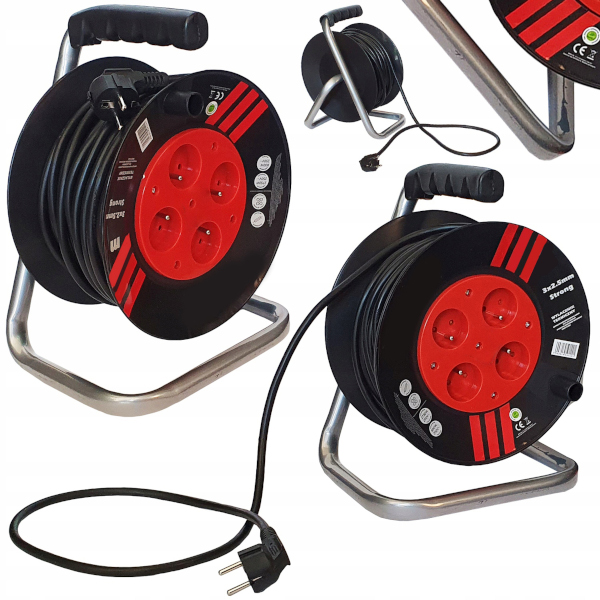 Prodlužovací kabel na bubnu 25m OD025 ONDRAGON