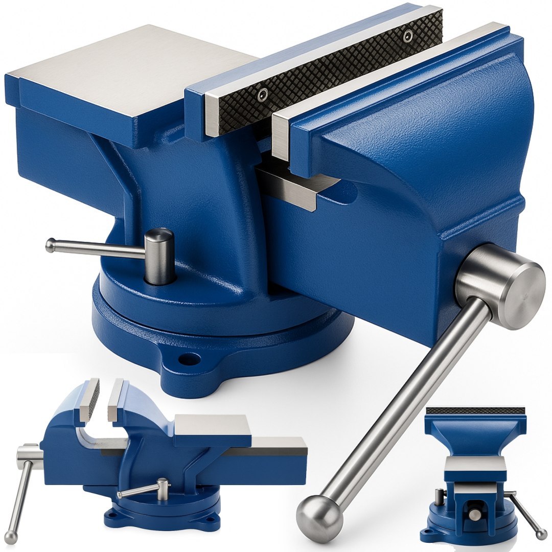 Otočný svěrák 125 mm s kovadlinou OD7002 ONDRAGON