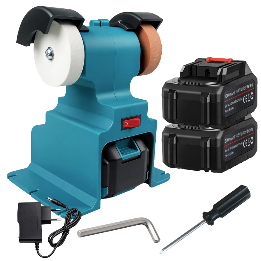 Jipos Tools Aku stolní bruska 2x18V R2306 JIPOS