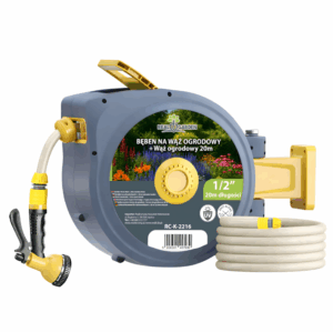 Jipos Tools Automatický naviják se zahradní hadicí 1/2" 20m R2216 JIPOS