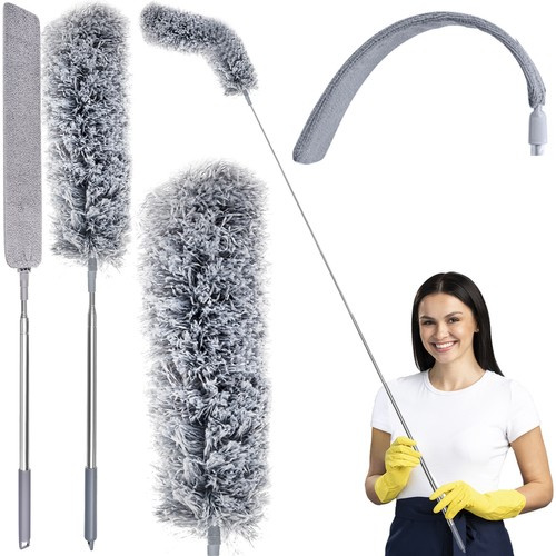 Jipos Tools Teleskopická prachovka + 2 nástavce 18917 JIPOS