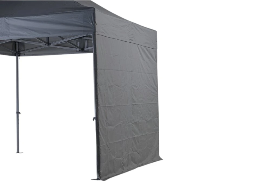 TENTino BOČNÍ PLACHTA 450 gsm- 4 m na 4x4 m /4x6 m /4x8 m Barva opláštění: 17A - ANTRACIT