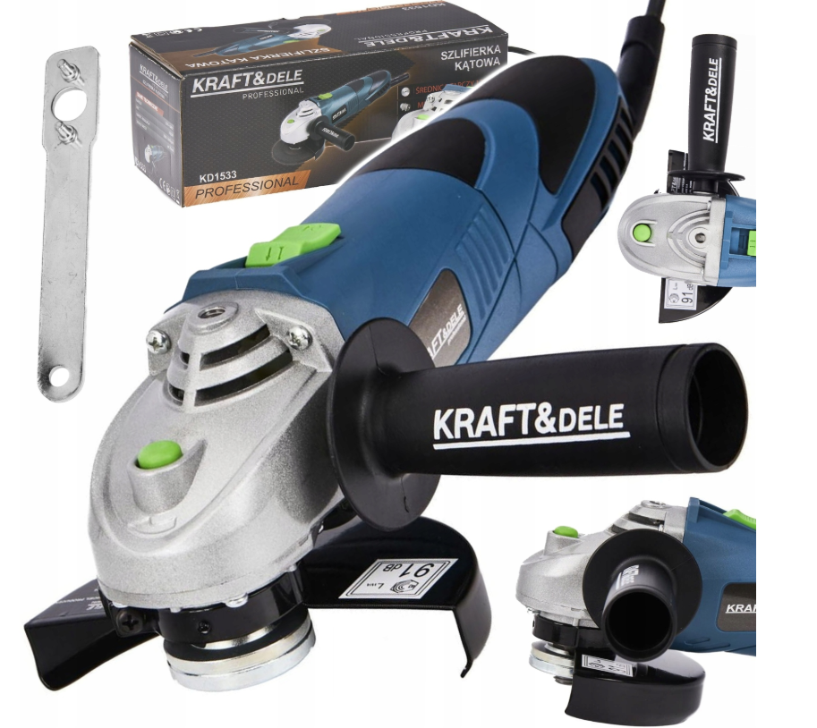 Úhlová bruska 125mm 1500W KD1533 KRAFT&DELE