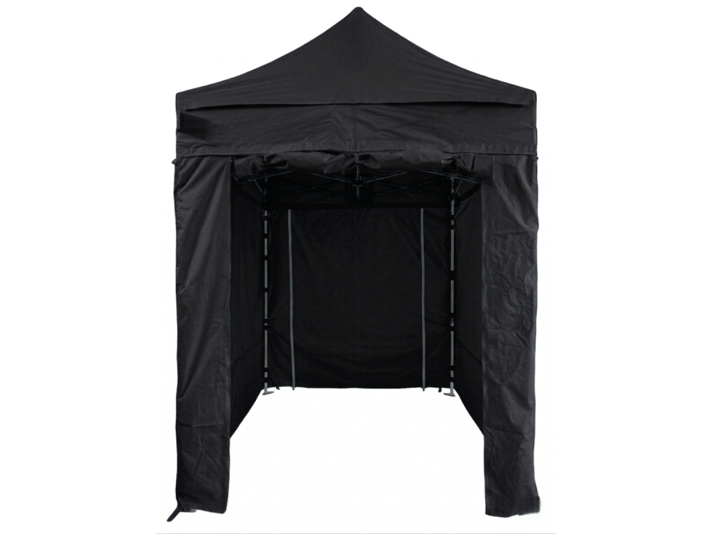 TENTino OPLÁŠTĚNÍ NA 2x2 m STEEL HEXAGON Barva opláštění (Zvolte variantu): 11A - ČERNÁ