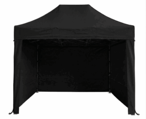 TENTino OPLÁŠTĚNÍ NA 2x3 m STEEL HEXAGON Barva opláštění (Zvolte variantu): 11A - ČERNÁ