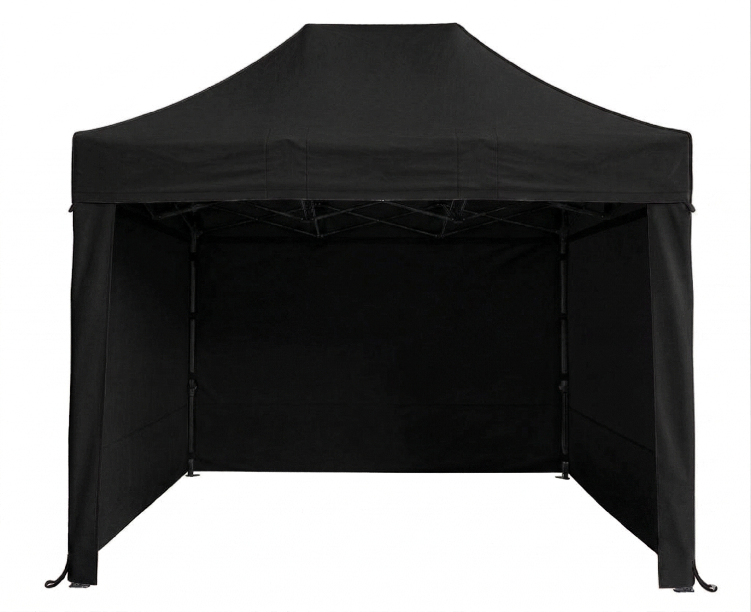 TENTino OPLÁŠTĚNÍ NA 2x3 m STEEL HEXAGON Barva opláštění (Zvolte variantu): 11A - ČERNÁ