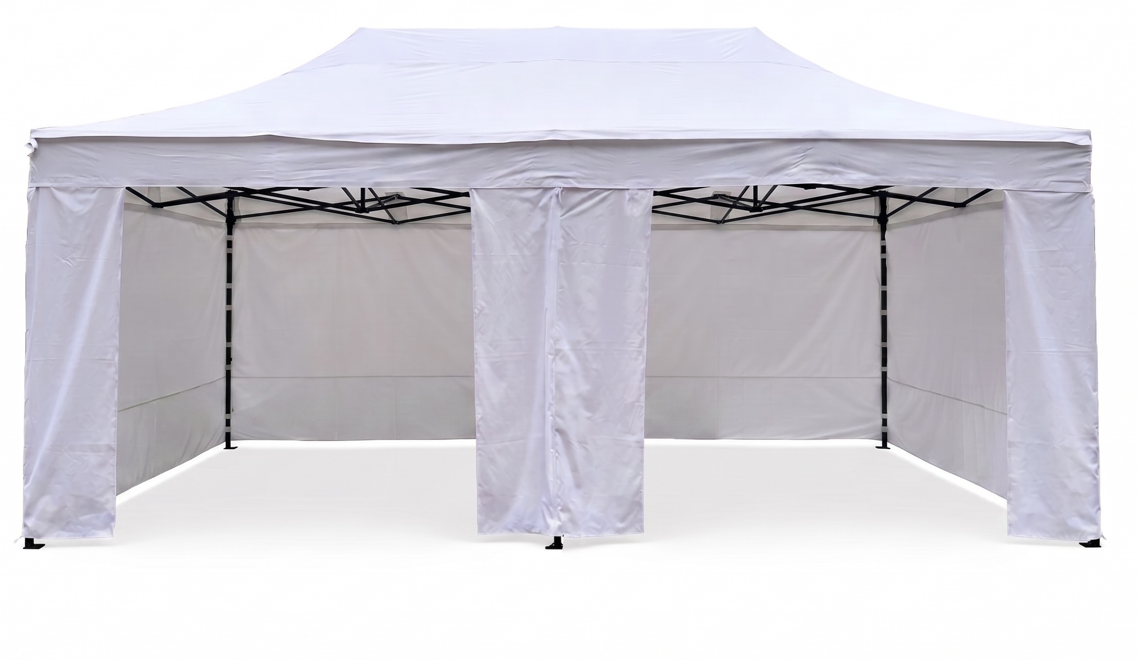 TENTino OPLÁŠTĚNÍ NA 4x8 m STEEL HEXAGON Barva opláštění (Zvolte variantu): 1A - BÍLÁ