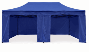 TENTino OPLÁŠTĚNÍ NA 4x8 m STEEL HEXAGON Barva opláštění (Zvolte variantu): 8A - MODRÁ