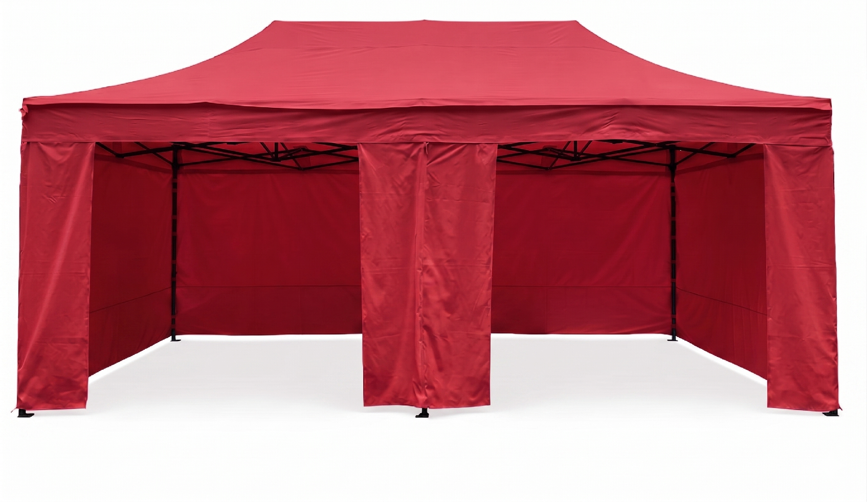 TENTino OPLÁŠTĚNÍ NA 4x8 m STEEL HEXAGON Barva opláštění (Zvolte variantu): 7A - ČERVENÁ