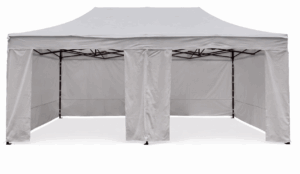 TENTino OPLÁŠTĚNÍ NA 4x8 m STEEL HEXAGON Barva opláštění (Zvolte variantu): 5A - ŠEDÁ