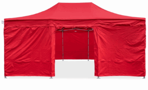 TENTino OPLÁŠTĚNÍ NA 4x6 m / 8 noh STEEL HEXAGON Barva opláštění (Zvolte variantu): 7A - ČERVENÁ