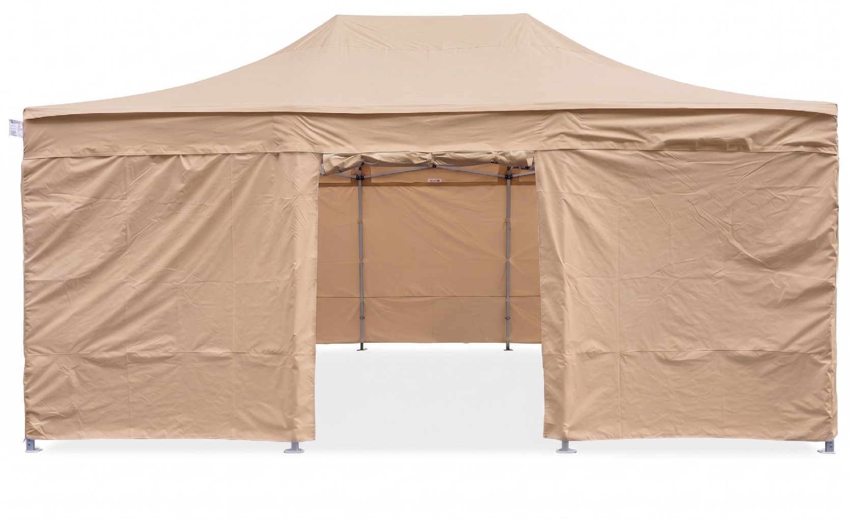 TENTino OPLÁŠTĚNÍ NA 4x6 m / 8 noh STEEL HEXAGON Barva opláštění (Zvolte variantu): 3A - BÉŽOVÁ