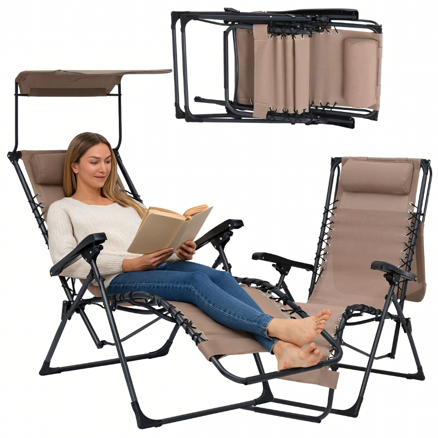 Jipos Tools Skládací zahradní lehátko R2105 JIPOS