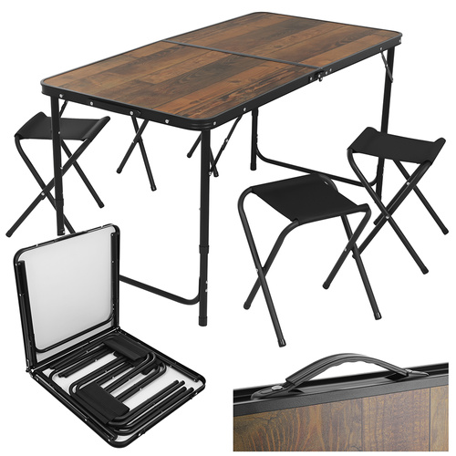 Jipos Tools Skládací stůl + 4 stoličky 27304 JIPOS