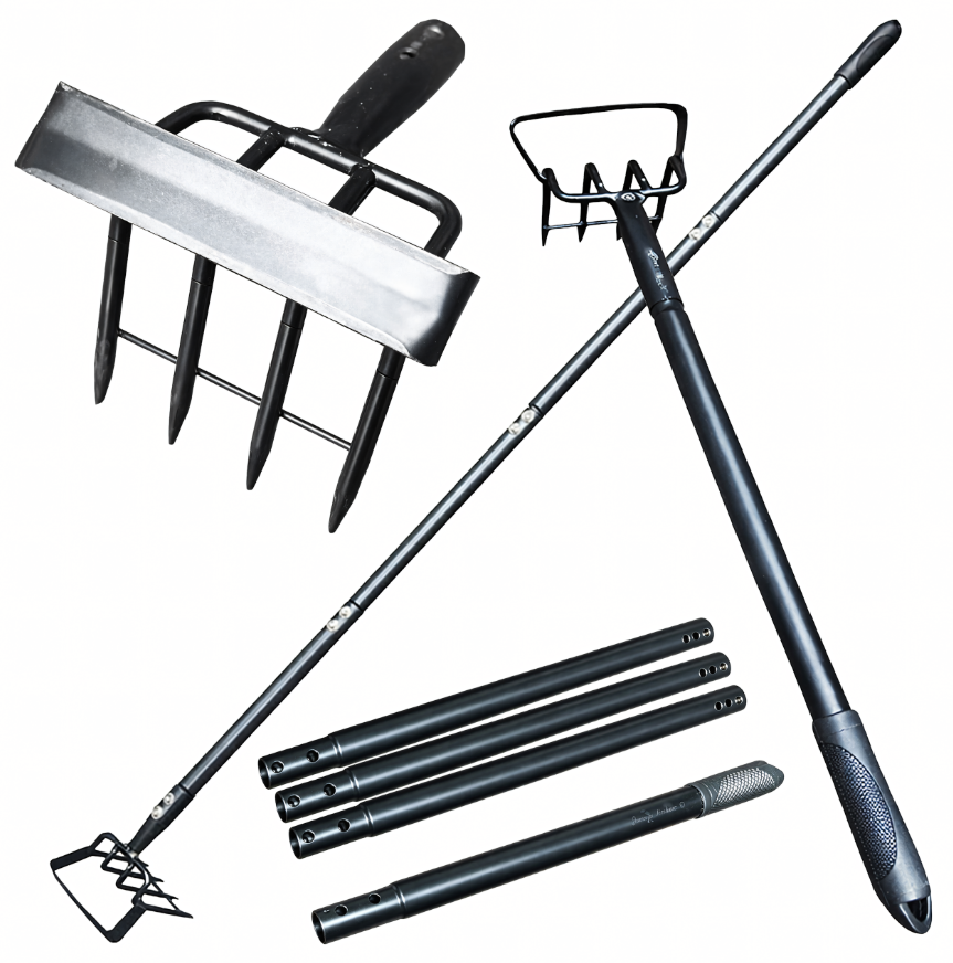 Jipos Tools Kovová motyka/hrábě 120cm R2324 JIPOS