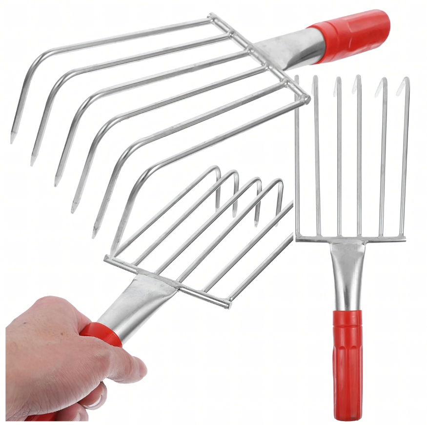 Jipos Tools Zahradní kovové hrábě 32cm R2266 JIPOS