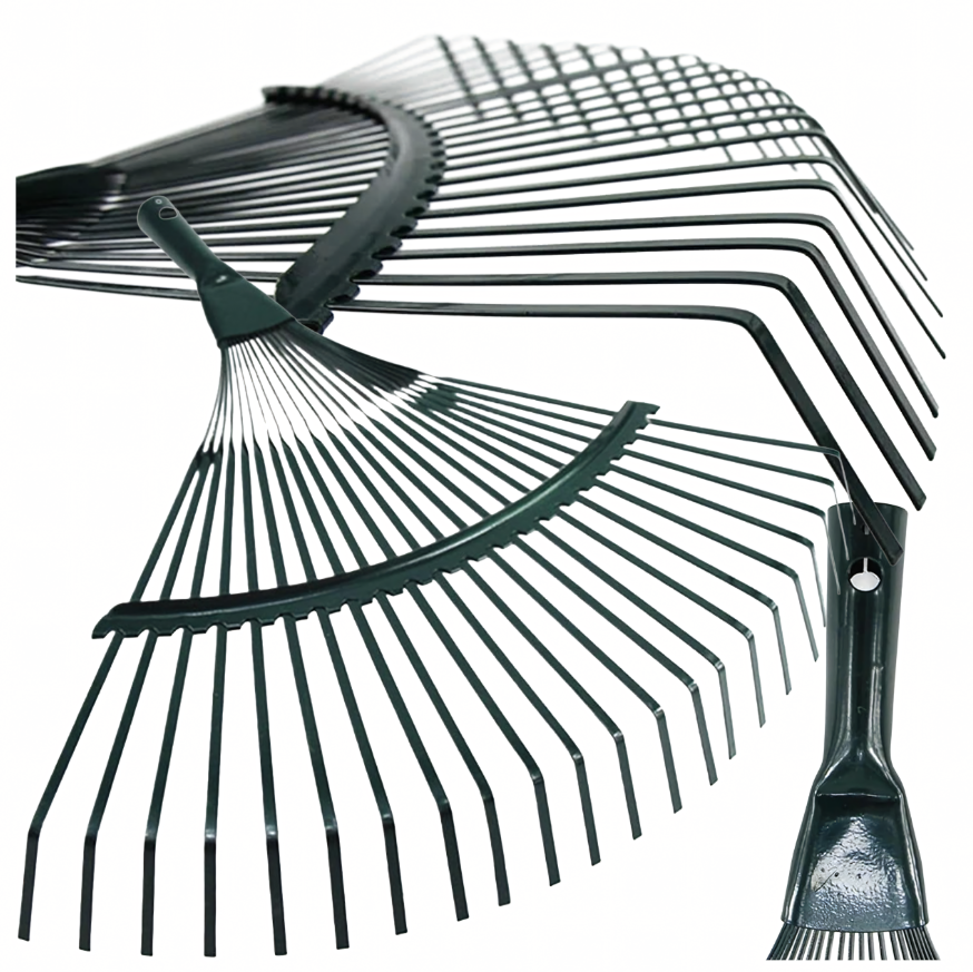 Jipos Tools Kovové hrábě na listí 42cm R2263 JIPOS