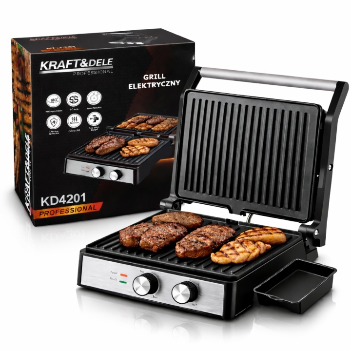 Elektrický gril 2400W KD4201 KRAFT&DELE