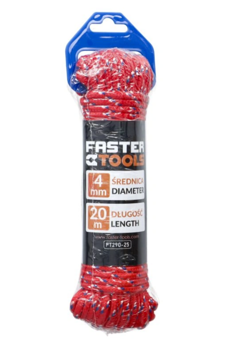 Jipos Tools Multifunkční lano 4mm x 20m FT290-25 JIPOS