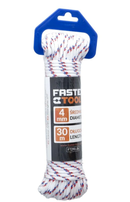 Jipos Tools Multifunkční lano 4mm x 30m FT290-26 JIPOS