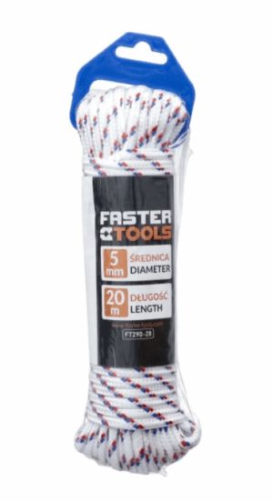 Jipos Tools Multifunkční lano 5mm x 20m FT290-28 JIPOS