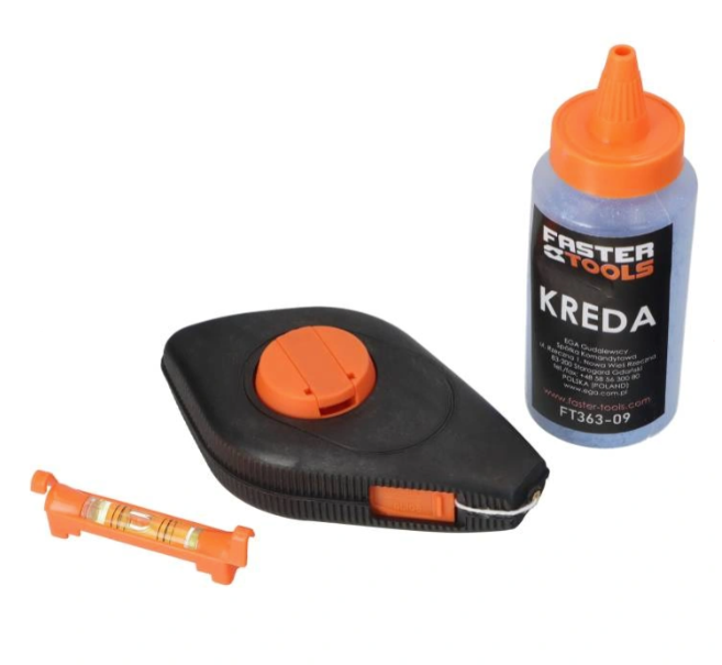 Jipos Tools Zednická šňůra s křídou 1368 JIPOS