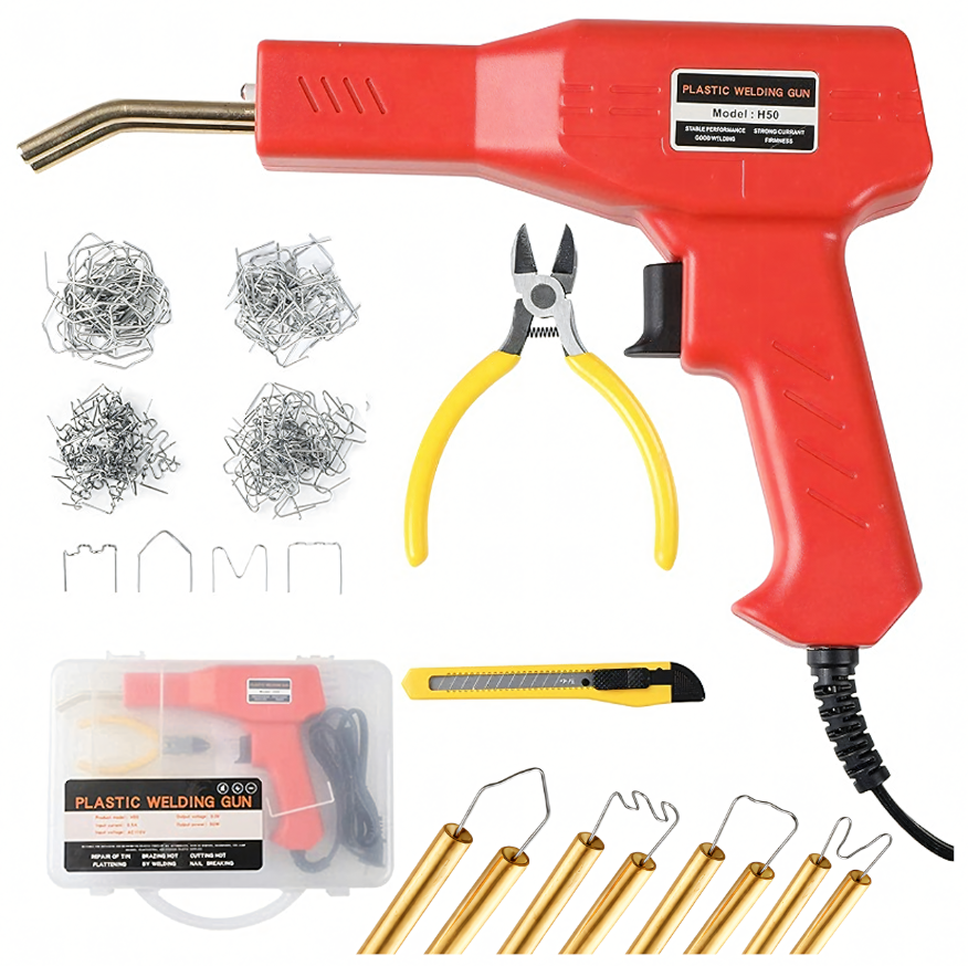 Jipos Tools Svářečka plastů + 200ks spon R2136 JIPOS