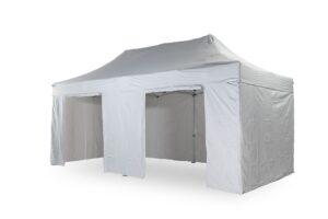 TENTino OPLÁŠTĚNÍ NA 4x8 m BIG HEXAGON EXTRA HIGH ROOF Barva opláštění (Zvolte variantu): 11A - ČERNÁ