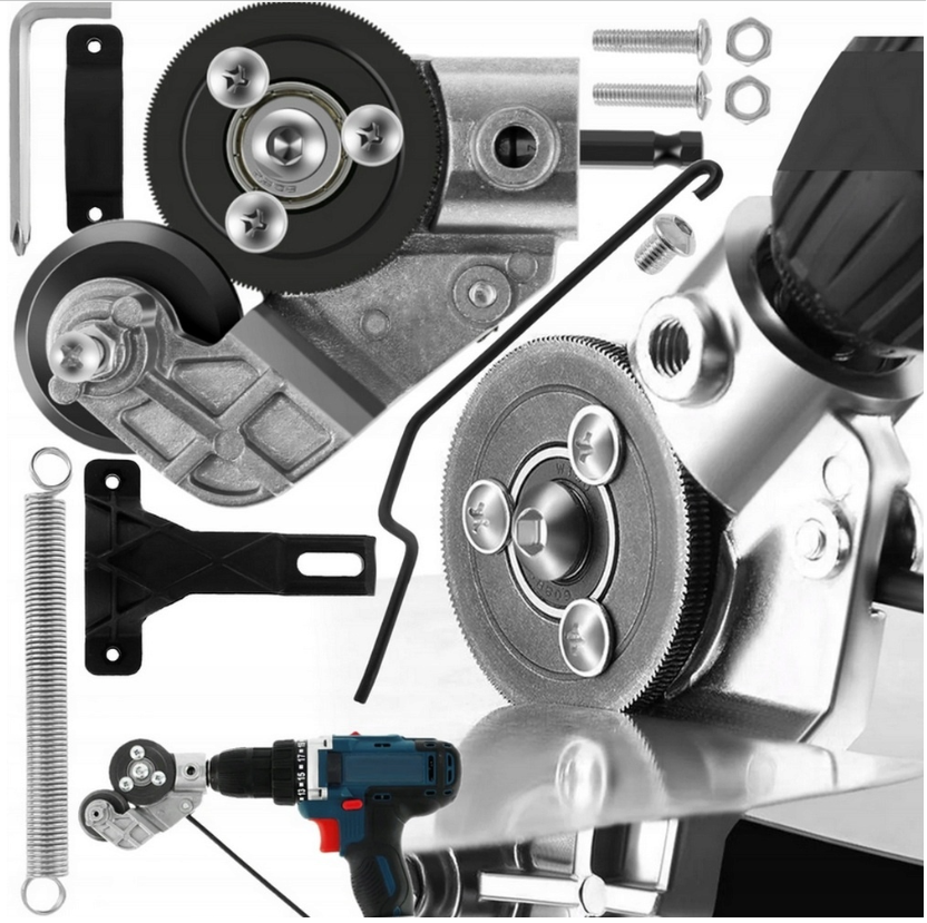 Adaptér na řezaní plechu pro vrtačku KD10788 KRAFT&DELE