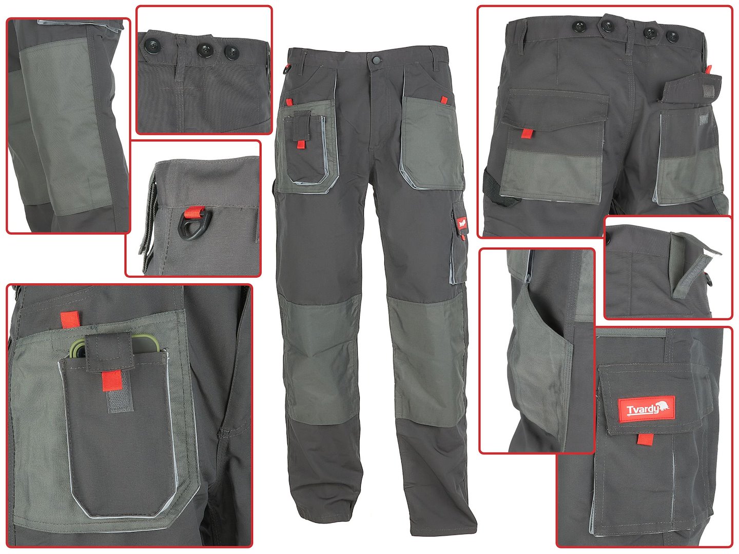Pracovní kalhoty vel.LD T01011-LD GEKO