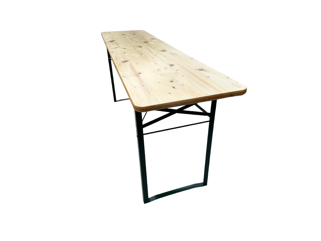 TENTino Bazarový pivní stůl 220x50 cm k pivnímu setu