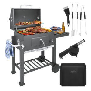 Jipos Tools Zahradní gril + příslušenství 116x70x110cm 27319 JIPOS
