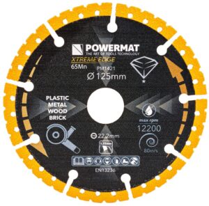 Diamantový řezný kotouč 125mm PM-TDCS-1252T POWERMAT