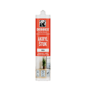 Akrylový štukový tmel 280ml bílý DenBraven