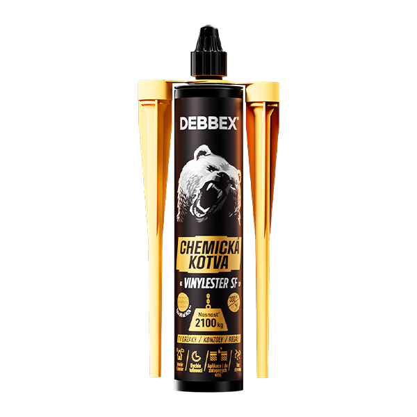 Chemická kotva VINYLESTER 300ml DenBraven