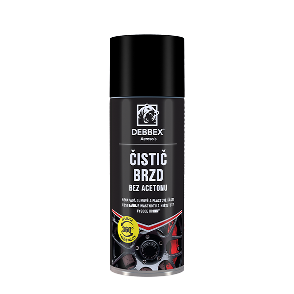 Čistič brzd bez acetonu 400ml DenBraven
