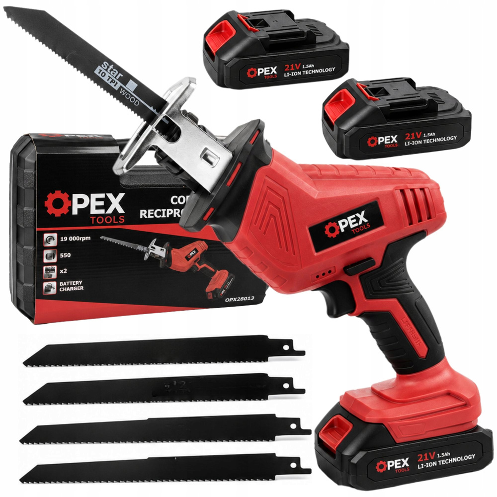 Jipos Tools Aku pila ocaska 2x21V 28013 OPEX