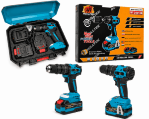 Aku vrtací šroubovák 2x24V BT25618 BULLTECH