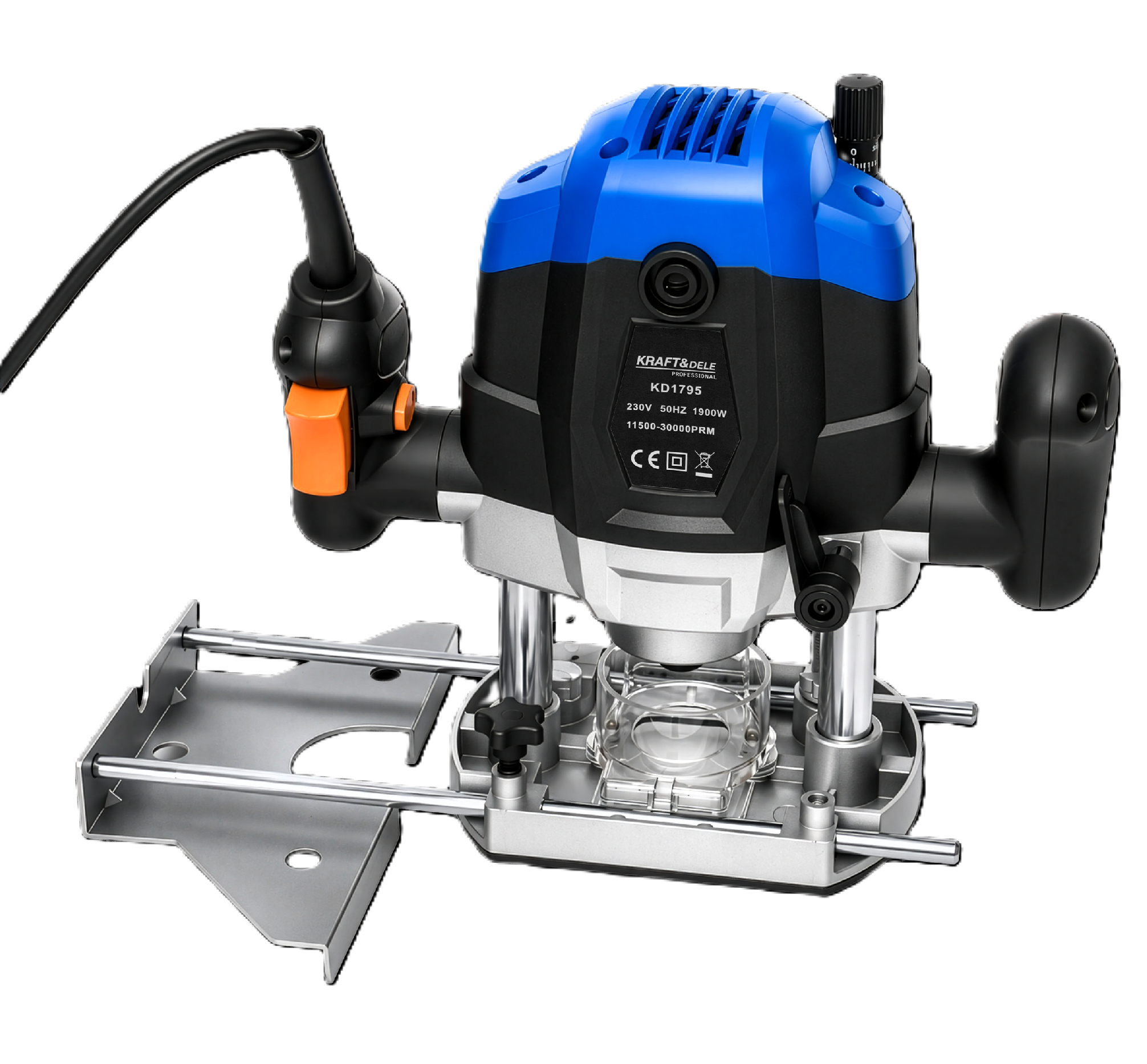 Horní frézka 1900W KD1795 KRAFT&DELE